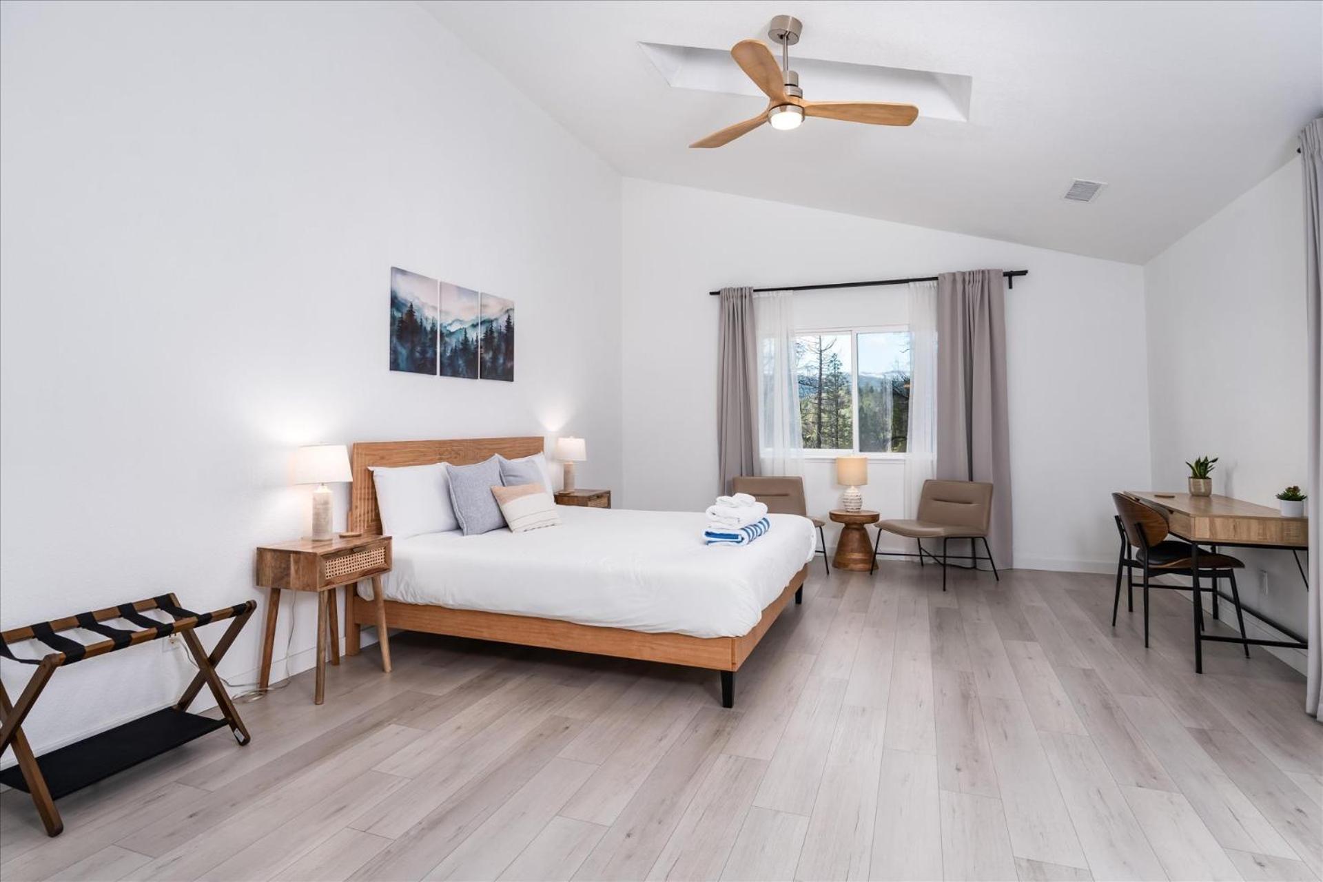 New Yosemite Dream Nest With Huge Views/spa/firepit/pet Friendly Vakantiehuis