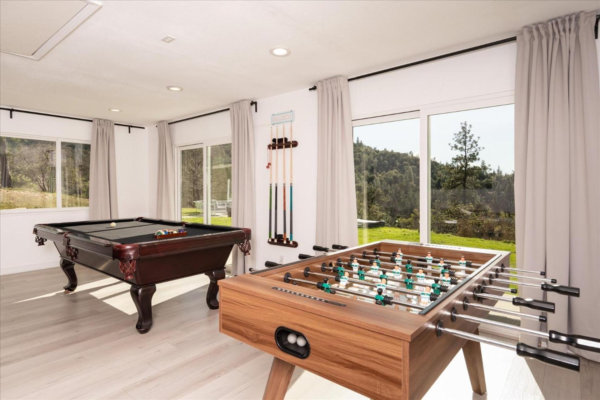 Vakantiehuis New Yosemite Dream Nest With Huge Views/spa/firepit/pet Friendly