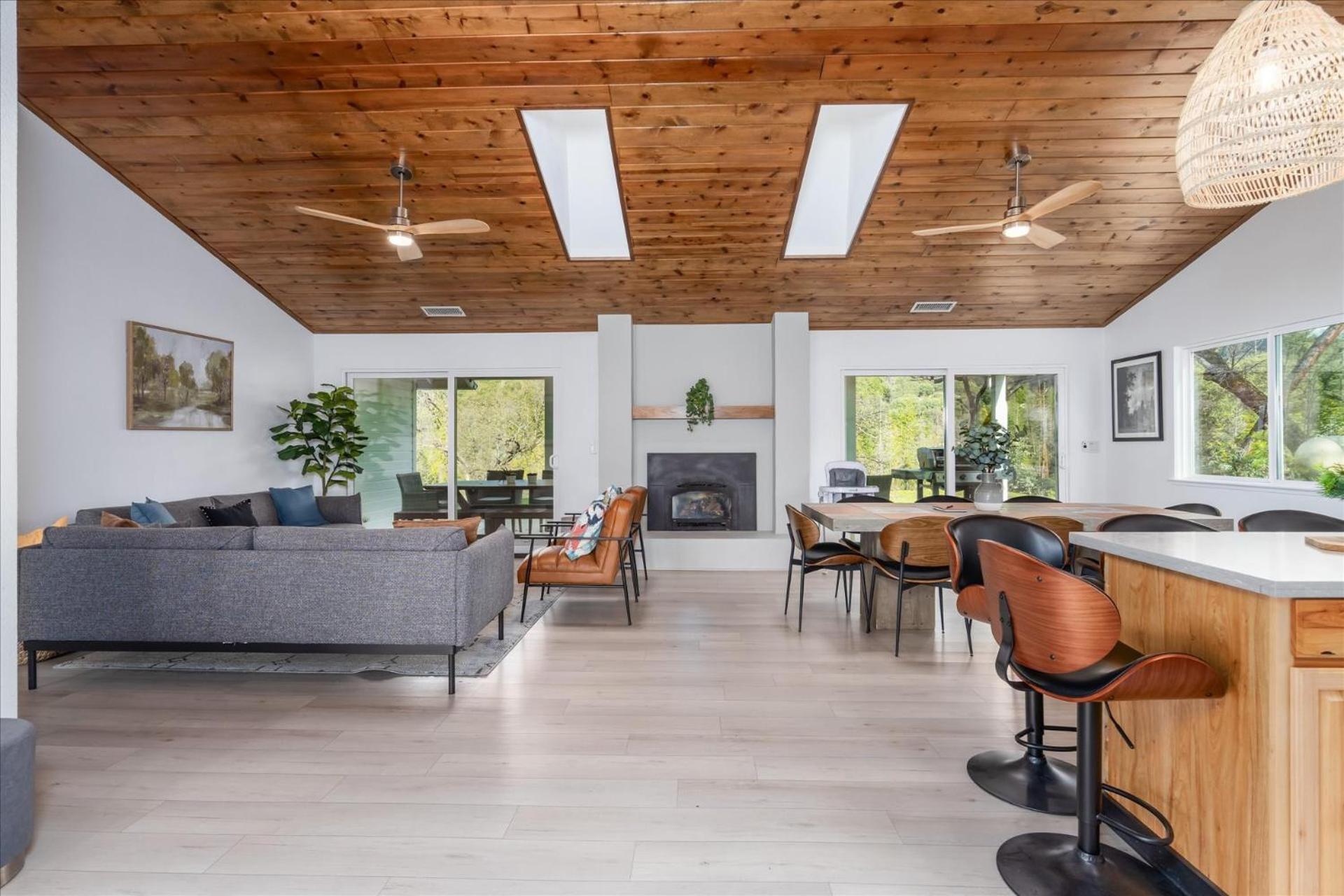 Vakantiehuis New Yosemite Dream Nest With Huge Views/spa/firepit/pet Friendly Oakhurst